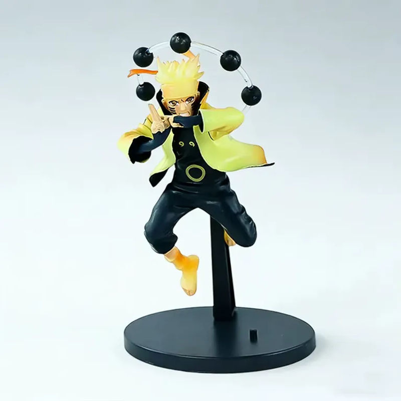 Bandai Anime Figuren Set Naruto Sasuke Kakashi aus Kunststoff in Mehrfarbig als Sammlerstücke und Dekoration - Bild 2