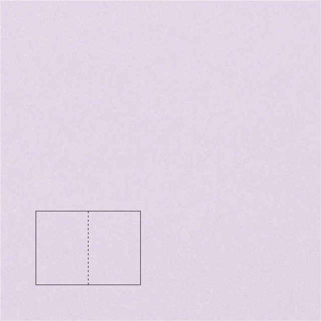 Rico Design Paper Poetry Klappkarten Essentials B6, 5 Stück, Flieder - Bild 1