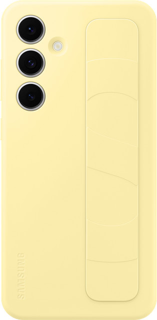 Samsung Standing Grip Case EF-GS721 für Galaxy S24 FE in Gelb - Bild 1