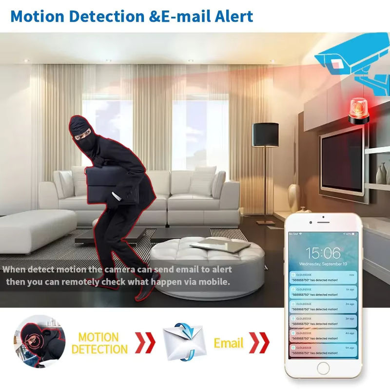 HCVAHDN 4K 8MP AHD CCTV Überwachungskamera mit Gesichterkennung, vandalensichere analoge Kuppelkamera für Outdoor und Indoor, Farbe: Weiß - Bild 3