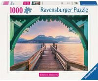Ravensburger Puzzle Beautiful Walkways - Romantischer Steg am Lac d'Annecy, 1000 Teile - Bild 1
