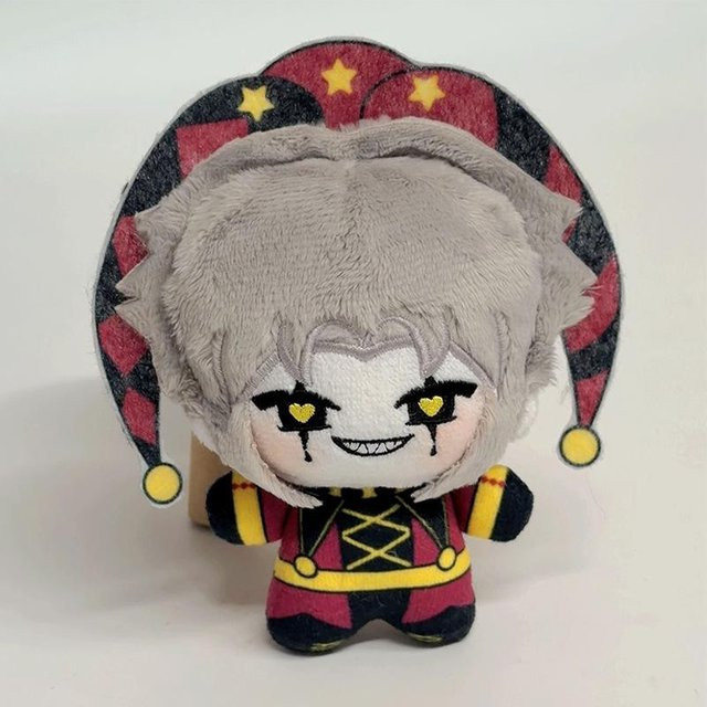 Yiran toy Freak Circus Pierrot Harlekin Plüschpuppe, Stofftier, ab 3 Jahren - Bild 1