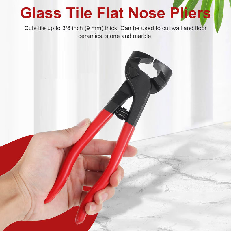 Toorise 2-teiliges Fliesenzangen-Set mit Glasmosaikzange auf Rädern und HD-Keramikfliesenzange mit rutschfestem Griff - Bild 5