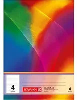 Brunnen Schulheft DIN A5 liniert Lineatur 4 multicolor - Bild 1