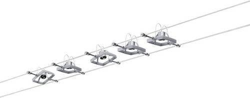 Paulmann MacII 94133 Seil-Komplettsystem mit 50W LED in Chrom matt - Bild 1