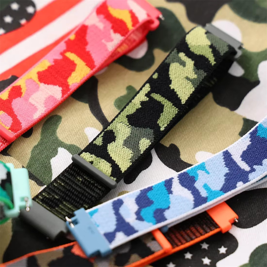 KOSPET Uhrenarmband, Camouflage-Nylon, 22 mm, Unisex - Bild 2
