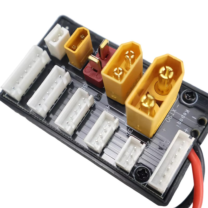 Skyrc Multi XT30 XT60 XT90 JST T Parallel Lade Board für 2-6S Ladegeräte wie B6 B6AC ISDT Q6 Lite und HOTA D6 Pro DIY Toolkit in Multicolour - Bild 2