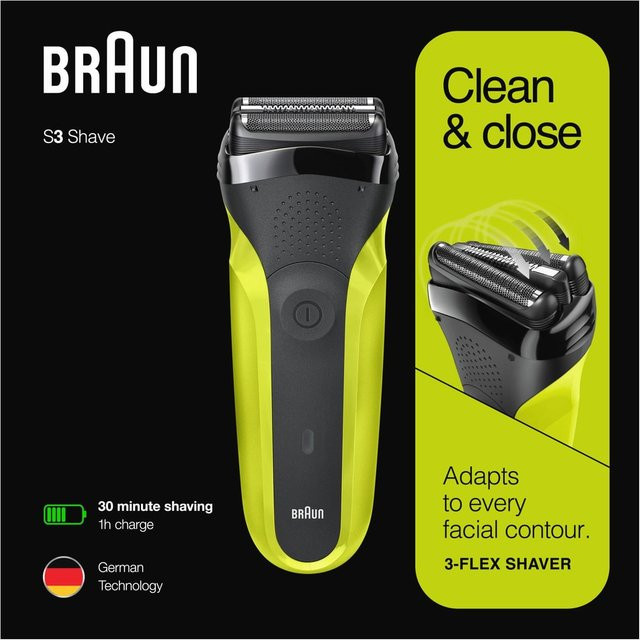 Braun Series 3 300s Rasierer für Herren, Gesicht - Bild 2