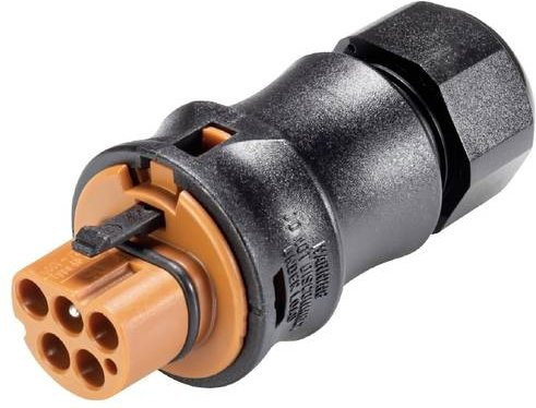 Wieland Electric X6.052.4051.4 Steckverbinder in Braun und Schwarz - Bild 1