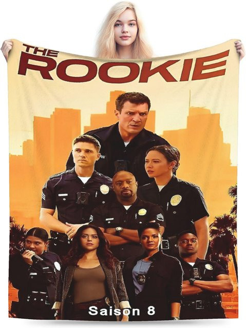 XiaoLu001 The Rookie TV-Serie Tagesdecke aus Polyester, Mehrfarbig, B/H: 75 x 90 cm - Bild 1
