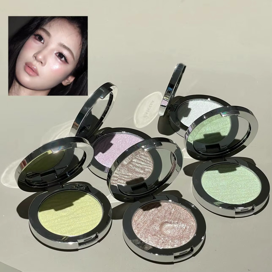 Faiccia Dual-Use Lidschatten-Highlighter, Schimmernd, Unisex - Bild 2