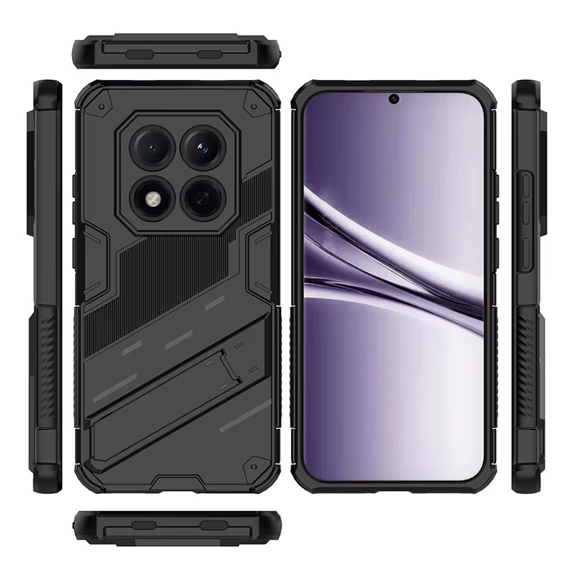 Stoßfeste Panzerhülle von Xiaomi für Redmi Note 15 Pro Plus, Redmi Note 15 Pro und Redmi Note 15 in Schwarz - Bild 5