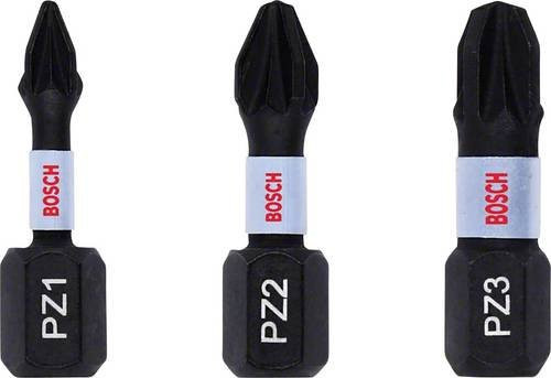 Bosch Kreuzschlitz-Bit Pozidriv aus Stahl in Schwarz - Bild 1