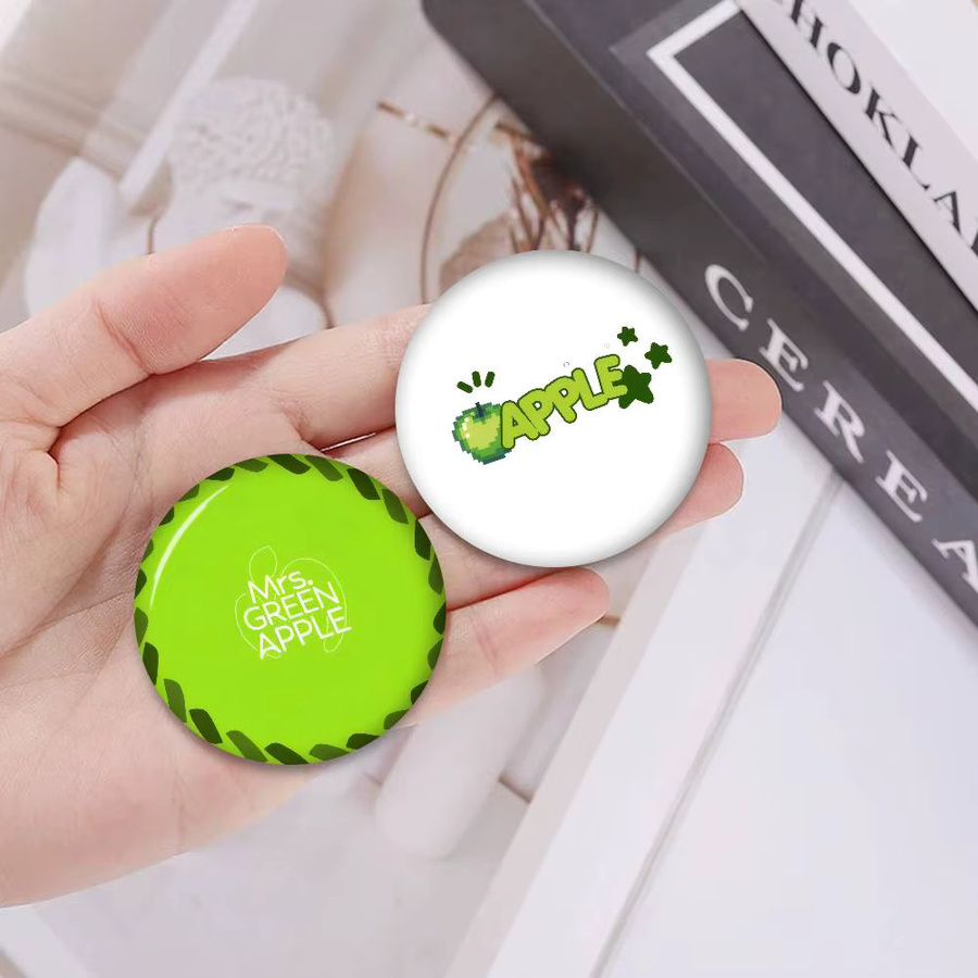 Kayou Blechpin-Anstecker, Green Apples Creator, Anime-Charakter - Bild 2
