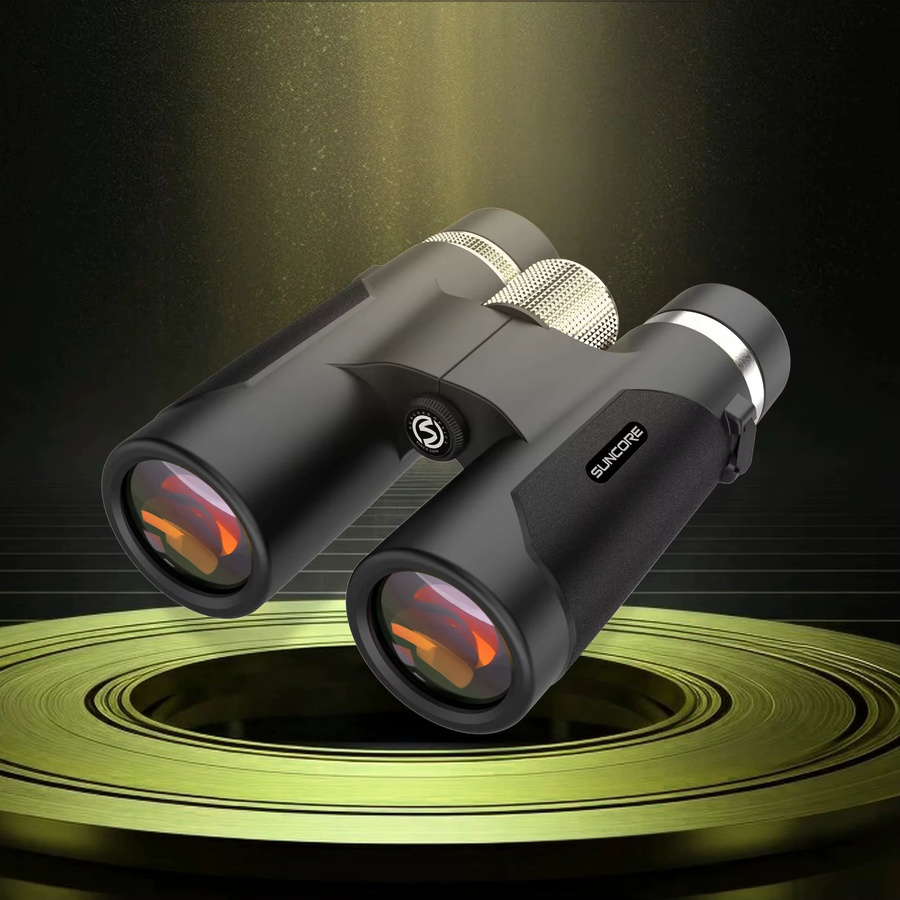 Suncore Fernglas 10x42 in Schwarz für Vogelbeobachtung und Reisen - Bild 4