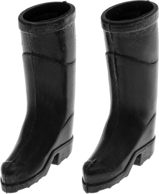 Rico Design Miniatur Gummistiefel Wichteltür Schwarz - Bild 1