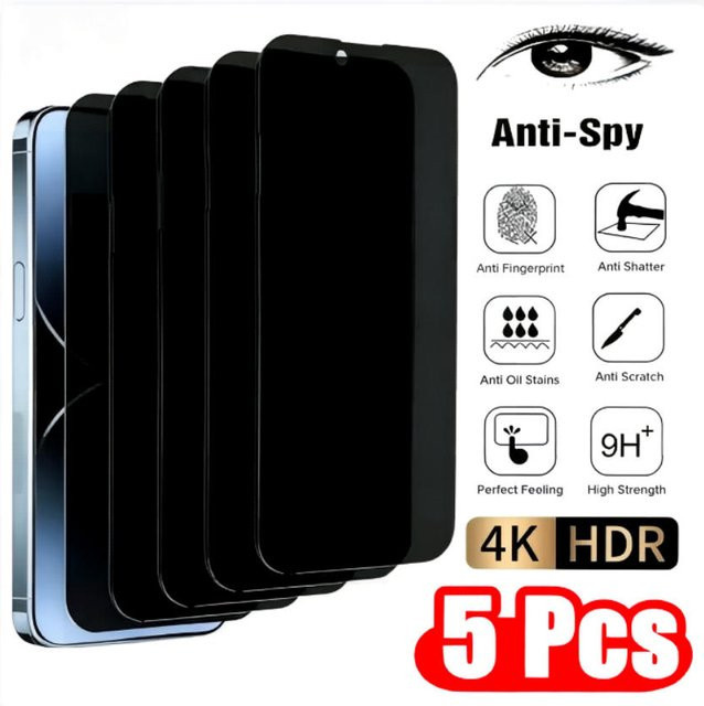 Anti-Spionage Displayschutzfolie für Apple iPhone 16 Pro Max - Bild 1