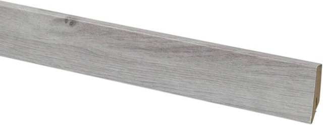 Sockelleiste aus MDF in Grau mit Click-System, B/H/T: 240 x 5,8 x 1,8 cm - Bild 1