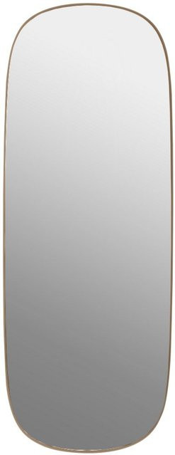 Muuto Framed Spiegel in Pink und Beige mit Metall-, Glas- und Holzrahmen - Bild 1