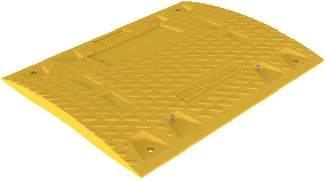 Schake Bodenschwelle Typ Nox Mittelstück, Farbe: Gelb, Höhe: 3,0 cm, Breite: 50,0 cm - Bild 1