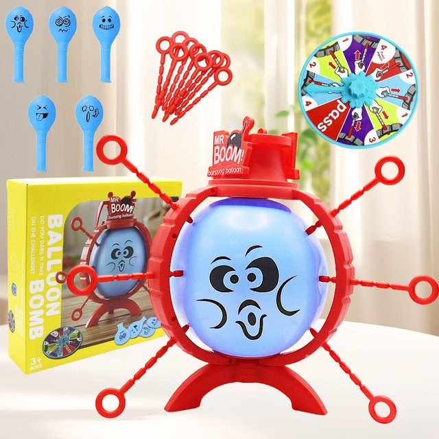 Boom Boom Ballon Aktivität Desktop Ballon Platzen, Interaktives Spielzeug - Bild 1