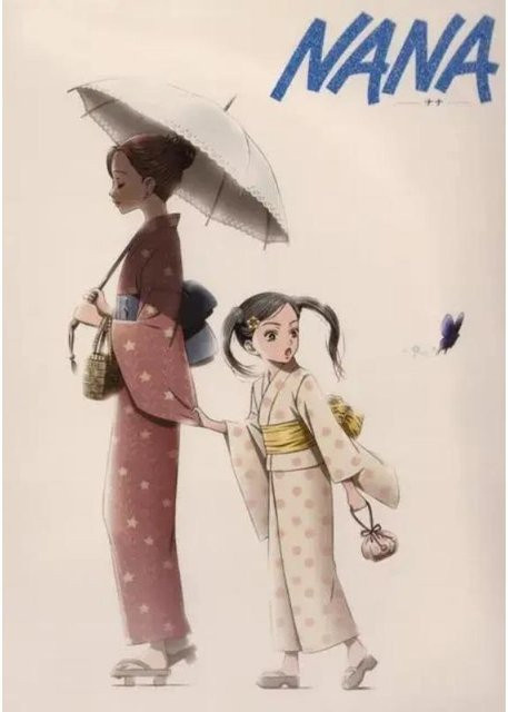 Nana Anime Leinwandposter Fashion Art Museum Retro HD Druck Wandkunst für dein Wohnzimmer, Breite: 60 cm, Höhe: 100 cm - Bild 1