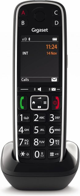 Gigaset E720HX Schnurloses Mobilteil mit Farbdisplay und Bluetooth in Schwarz - Bild 2