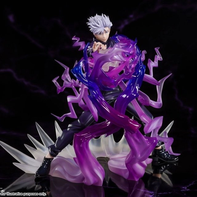 Bandai Jujutsu Kaisen Anime Figur Gojo Satoru Actionfigur Manga Schlachtszene als Desktop Dekoration und Sammlerstück - Bild 1