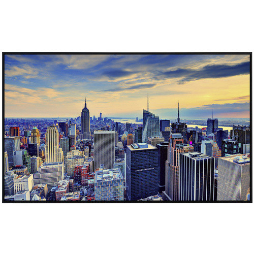 papermoon Infrarotheizung EcoHeat Manhattan in der Abenddämmerung mit Matt-Effekt in Bunt, App-Steuerung und Überhitzungsschutz - Bild 2