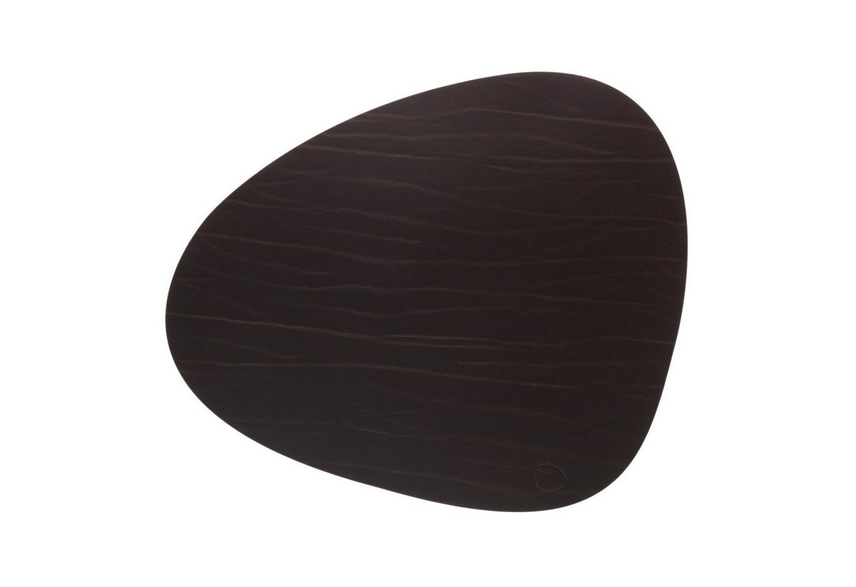 LIND DNA Platzset Curve L Buffalo braun B/T: 37 x 44 cm - Bild 1