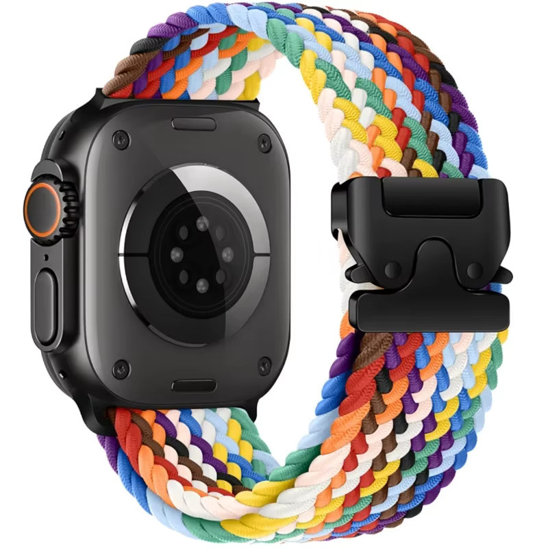 TINUORA Uhrenarmband Nylon, Bunt, Unisex - Bild 2