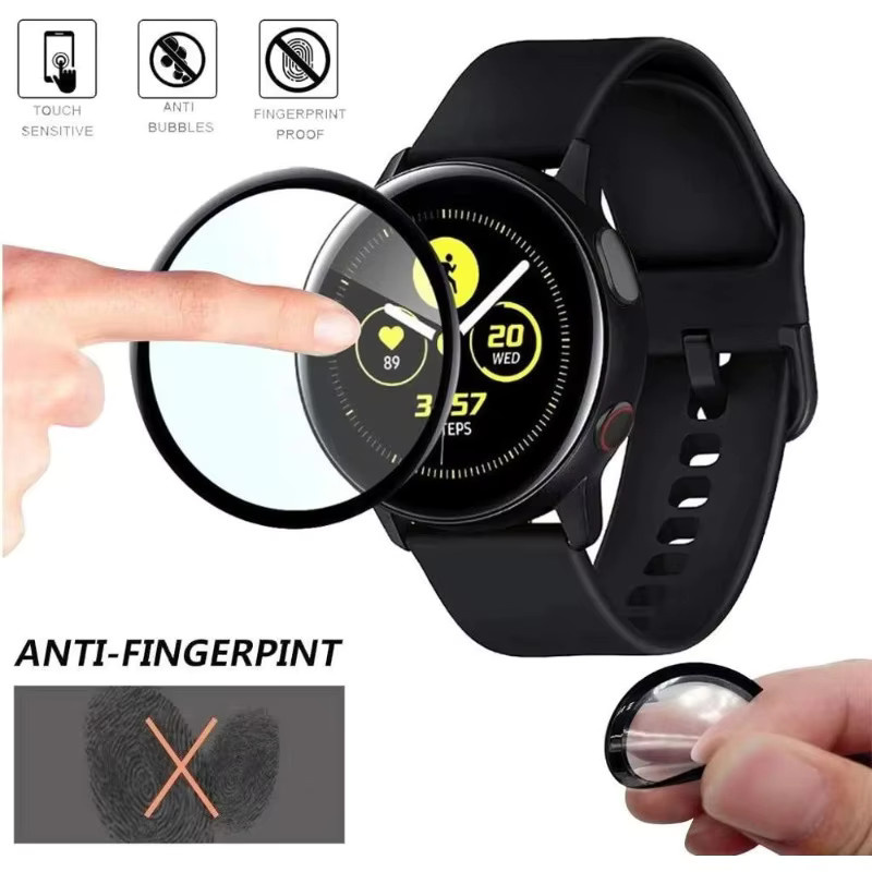 Displayschutzfolie Samsung Galaxy Watch 8 Classic, 46 mm, transparent - Bild 2