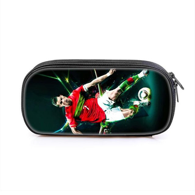 Fancy Style Studio Ronaldo Federmäppchen für Jungen und Mädchen mit Fußballstar Motiv in Multicolour - Bild 1