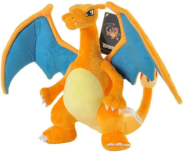 DUODUOBAO Glurak-Plüschtier, Pokémon, 30,5 cm - Bild 1