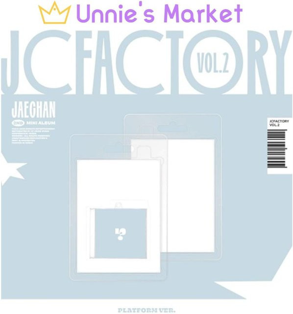 JAECHAN DKZ JCFACTORY vol.2 Mini-Album Plattform Version in Weiß - Bild 1