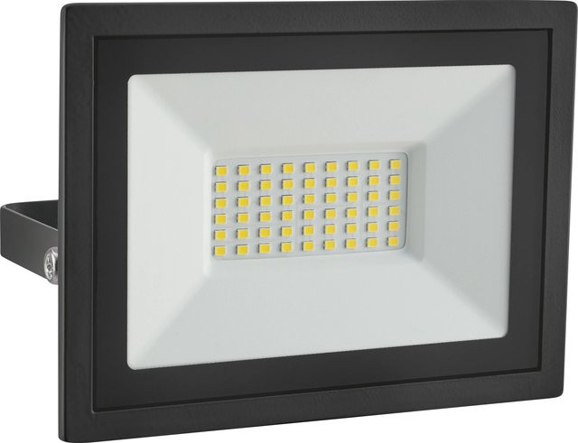 LED Außenstrahler FL 21W Floodlight aus Aluminium in Schwarz für Garten, Terrasse und Einfahrt - Bild 1