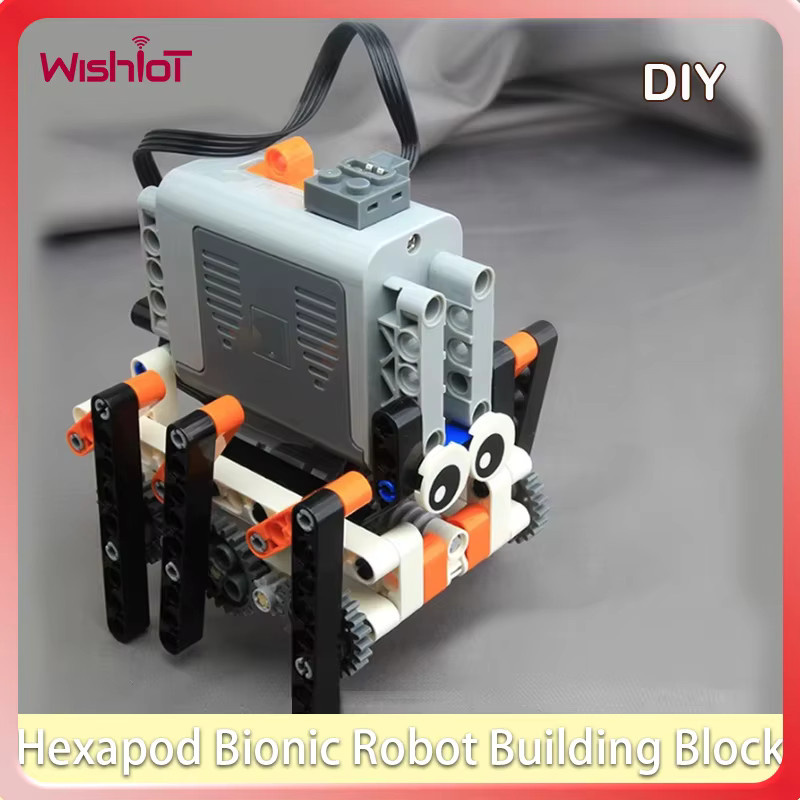 wishiot MOC Hexapod 66844 Hexapod Bionic Walking Robot, Bausteine - Bild 1