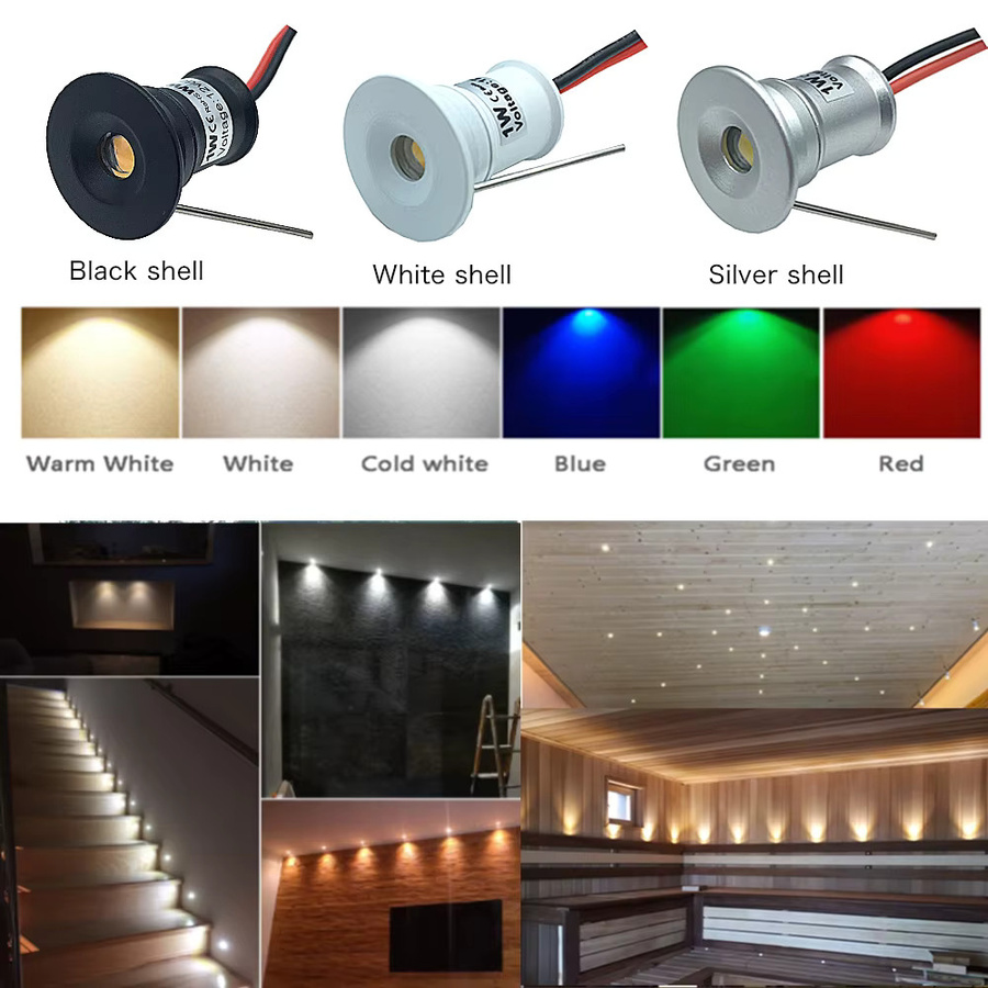 YELEDWAY LED Mini Downlight IP65 12V Einbaustrahler Warmweiß - Bild 5