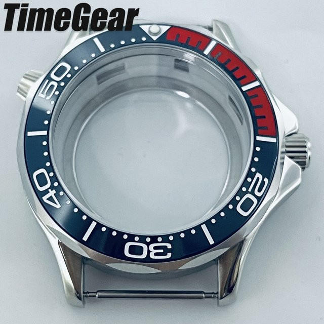 AETEEY Uhrengehäuse Edelstahl, 41 mm, Silber - Bild 1