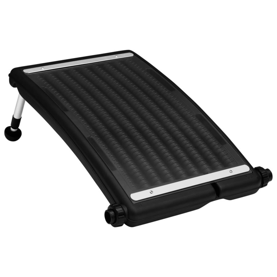 vidaXL Solar-Poolheizung Gebogene Solarpaneele 2 Stück Schwarz B/H: 72,5 x 46 cm - Bild 3