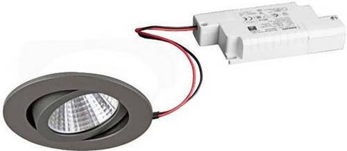 Brumberg LED-Einbauleuchte 39353643 in Grau, dimmbar, 6W, warmweiß, IP65, rund - Bild 1