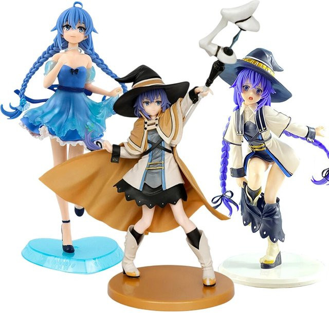 Bandai Mushoku Tensei Jobless Reincarnation Eris Greyrat Actionfigur, PVC-Modellstatue, Nicht für Kinder unter 3 Jahren - Bild 1