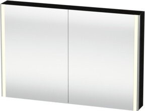 Duravit Uni-Spiegelschrank XSquare mit LED und Steckdose, Farbe: Weiss, B/H/T: 120 x 80 x 15,5 cm - Bild 1