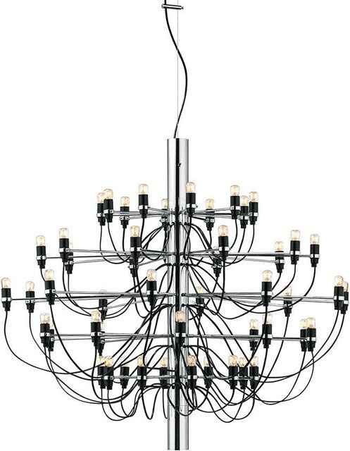 Flos 2097/50 Kronleuchter in Chrom mit klarer LED-Leuchtmittel - Bild 1