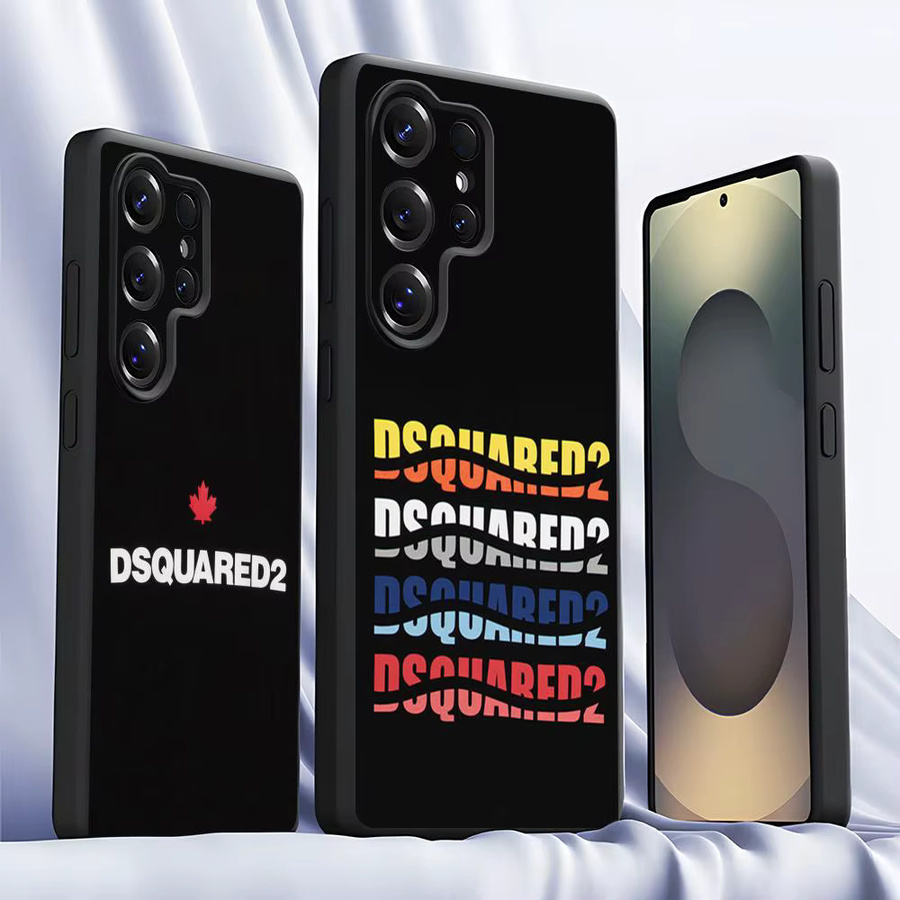 Dsquared 2 Handyhülle für Samsung Galaxy S20 S21 S22 S23 S24 FE Plus Ultra in Schwarz aus weichem TPU - Bild 2
