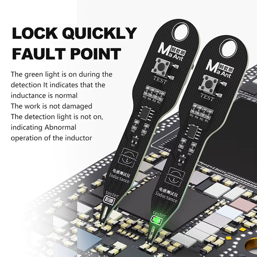 Diymore Induktivität Tester für Motherboard Spulen und elektromagnetische Induktion zur schnellen Fehlerdiagnose und Reparatur - Bild 2
