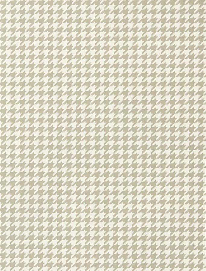 Harlequin Tapete Houndstooth in Taupe und Beige mit geometrischem Abstract-Muster aus Vlies - Bild 1