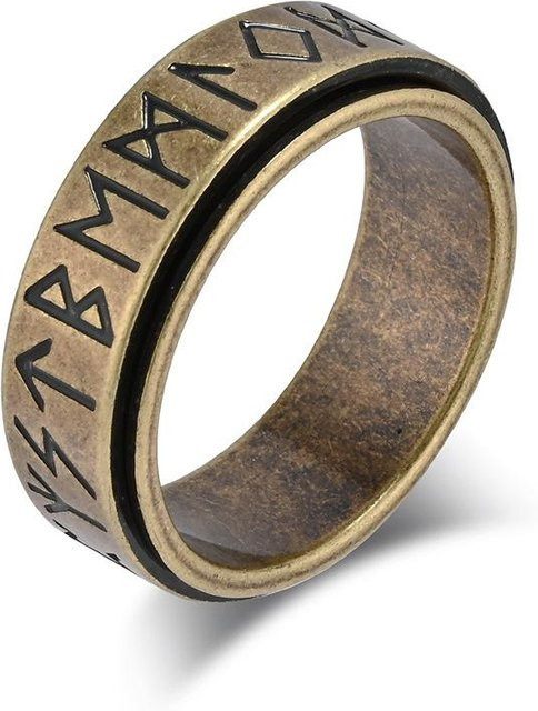 YIRAN Jewelry 5 Ring Titanstahl, Unisex, 13# - Bild 1