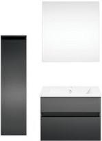 Get2You Badmöbel-Set twenty one, 4-teilig, grau, B/H/T: 62 x 1,5 x 51 cm - Bild 1