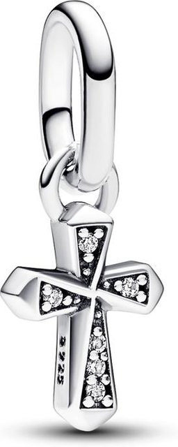 FOXANRY Jewelry Herz Charm Medaillon Anhänger, 925 Silber, Zirkonia, Damen - Bild 1